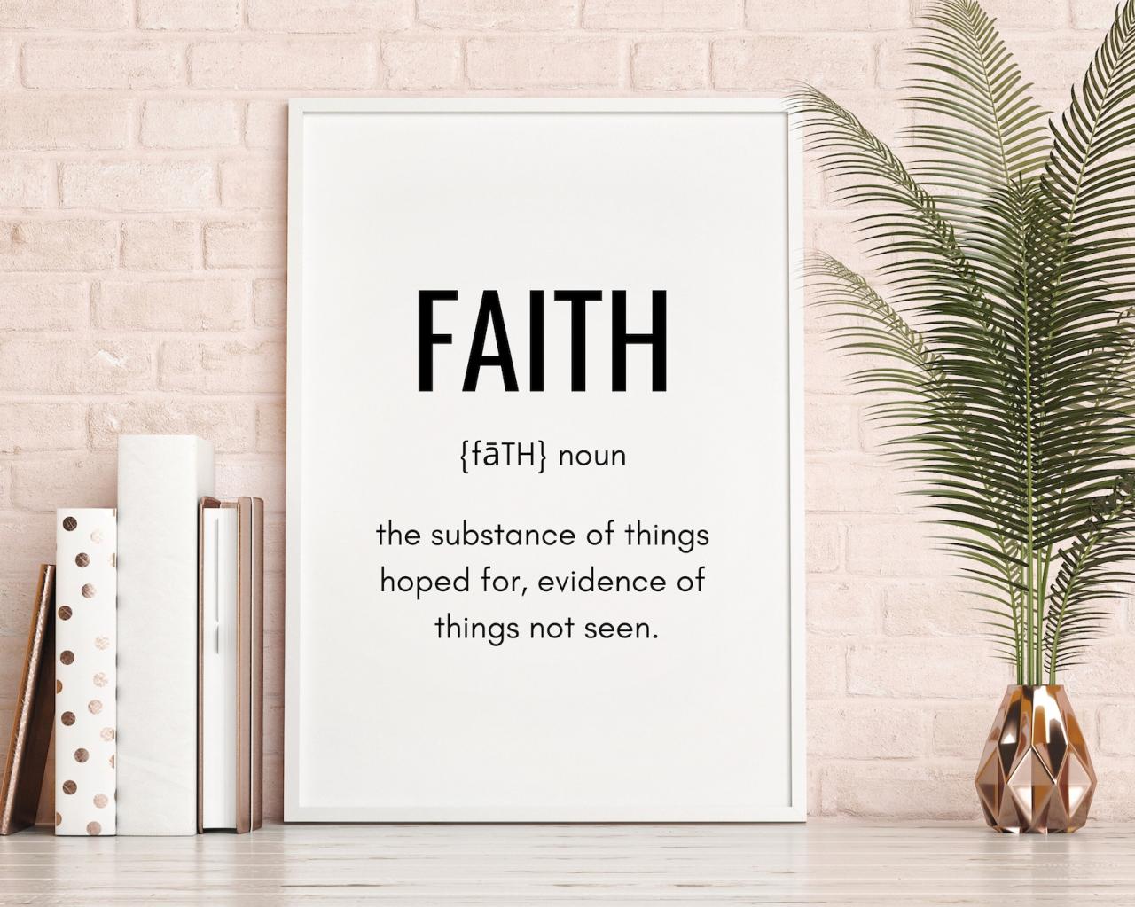 Faith definition