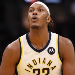 Myles turner pacers indiana usa today softball joins mathis host annual robert challenge celebrity